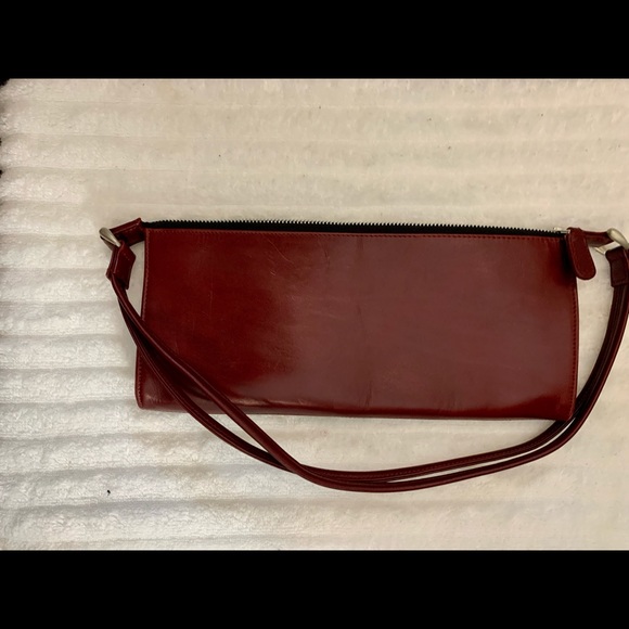 Latino burgundy leather bag. - Picture 3 of 4